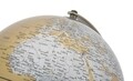 Светлинна декорация Globe Orange, Mauro Ferretti, Ø20x28 см, злато/сребро