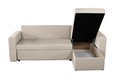 Разтегателен двустранен ъгъл Napoli Beige, с  място  за съхранение, 247x148x78 см