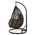 Бебешка люлка S, Joy, L.80 l.85 H.150, стомана, черно/сиво