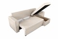 Разтегателен двустранен ъгъл Napoli Beige, с  място  за съхранение, 247x148x78 см