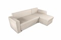 Разтегателен двустранен ъгъл Napoli Beige, с  място  за съхранение, 247x148x78 см