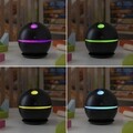 Мини овлажнител с ароматен дифузьор Black InnovaGoods, 10 x 10,3 cm