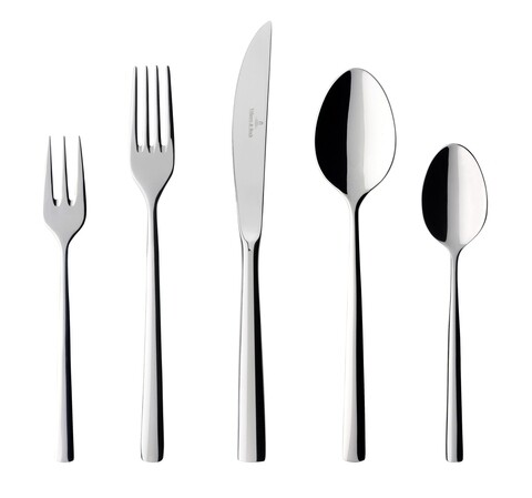 Комплект прибори за хранене 30 части, Villeroy & Boch, Piedmont Cutlery, неръждаема стомана 18/10