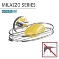 Savoniera, Wenko, Milazzo Vacuum-Loc®, 17 x 7,5 x 12 cm, неръждаема стомана