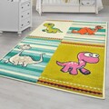Детско килимче Oneal, Decorino, 67x120 см, полипропилен, многоцветно