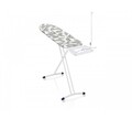 Дъска за гладене със стойка за станция, Leifheit Air Board M Solid Plus, 38 x 120 см, червена