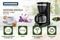 Дигитална кафемашина Savory 1100D, Heinner, 900 W, 1.5 L, черна
