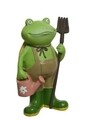 Декорация Frog Boy, Decoris, 7,5x9,5x15 см, полирезин, многоцветни