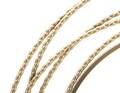 Стенен часовник Gold Strips, Mauro Ferretti, Ø 50 см, желязо, злато
