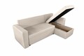 Разтегателен двустранен ъгъл Napoli Beige, с  място  за съхранение, 247x148x78 см