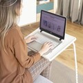 Помощна маса за закуска / лаптоп, InnovaGoods, сгъваема, регулируема, 53x39x70 см