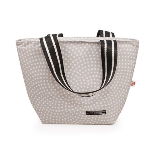 Изолирана чанта за обяд, Iris Barcelona,​ ​​3,7 L, 33x14x24 см, полиестер, сива