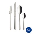 Комплект прибори 24 части, Villeroy & Boch, Louis Cutlery, неръждаема стомана 18/10