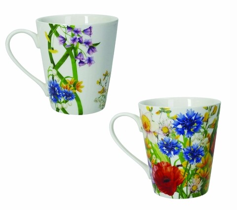 Комплект 2 чаши Fiori Di Campo, Brandani, 300 ml, порцелан New Bone China