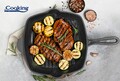 Мраморен грил тиган, Cooking by Heinner, 26.5x4.5 см, емайлиран чугун, сив