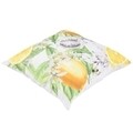 Декоративна калъфка за възглавница 2 части Lemon, Ambition, 42x42 см, полиестер, жълт