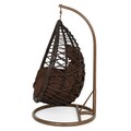 Бебешка люлка S, Joy, L.80 l.85 H.150, стомана, кафява