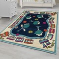 Детско-юношески килим Kira, Decorino, 67x120 см, полипропилен, многоцветен