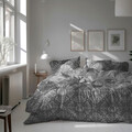 Двойно спално бельо King Size, Wol, Bedora, 4 части, 240x240 см, сатениран памук 200 TC, многоцветен