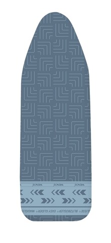 Калъф за дъска за гладене, Wenko, Air Comfort XL, 48 x 140 см, памук, многоцветен