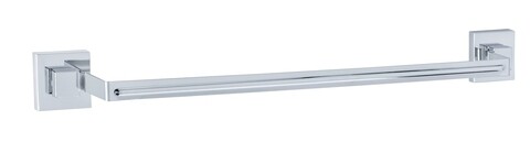 Поставка за кърпи, Wenko, Uno Quadro Vacuum-Loc®, 60,5 x 6 x 5 см, неръждаема стомана/пластмаса