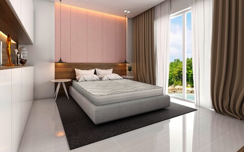 Ортопедичен матрак, анатомичен, Memory Pocket Hotel Collection 7 Comfort Zones, 200x200, H 30 см