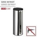 Поставка за тоалетна хартия със самозалепваща се подложка, Wenko, Detroit Turbo-Loc®, 13,5 x 36 x 14 cm, неръждаема стомана
