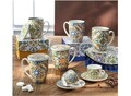 Комплект 2 чаши за кафе и чинийки, Le Primizie, Brandani, Ø11.5x5 см, порцелан