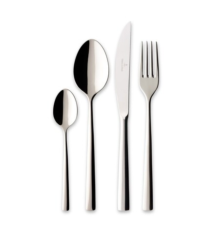Комплект прибори за хранене 24 части, Villeroy & Boch, Piedmont Cutlery, неръждаема стомана 18/10