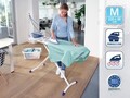 Дъска за гладене със стойка за станция, Leifheit Air Board M Solid Plus, 38 x 120 см, червена