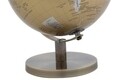 Светлинна декорация Globe Orange, Mauro Ferretti, Ø20x28 см, злато/сребро