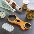 Многофункционална отварачка за буркани InnovaGoods 5 в 1, 24,5 x 9 см, полипропилен