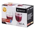Комплект 2 броя термоустойчиви чаши Mia, Ambition, 350 ml, стъкло