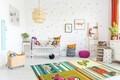 Детско килимче Oneal, Decorino, 67x120 см, полипропилен, многоцветно