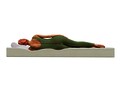 Комплект ортопедичен матрак Ergo Relax Free Air Memory 180x200 см и бельо за двама